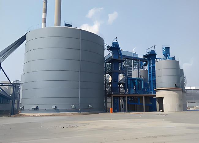 温泉1万吨钢板仓