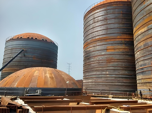 温泉焦粉钢板仓